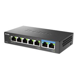 D-Link Switch DMS-107 7 Puertos Gigabit Ethernet No Administrado, Negro D-Link Switch DMS-107 7 Puertos Gigabit Ethernet No Administrado, Negro