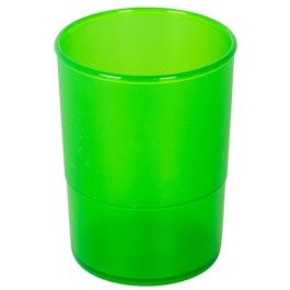 Porta Lapices Plastico Redondo Traslucido Verde Precio: 1.49999949. SKU: B1F6RYM3T8
