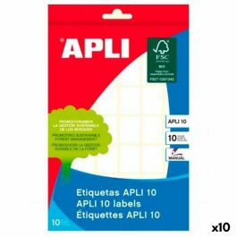 Etiquetas adhesivas Apli Blanco Papel 10 Hojas 16 x 22 mm (10 Unidades) Precio: 14.69000016. SKU: B1GRN8DM7Y