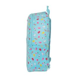 Mochila Escolar Safta Turquesa