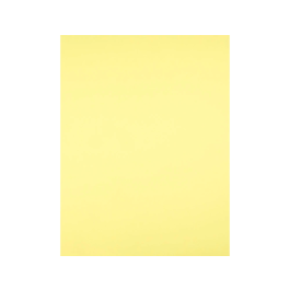 Liderpapel Cartulina 50x65 cm 180 gr Amarillo Medio para Dibujo y Manualidades
