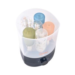 Beaba Steril 'n' dry BEA1728518839945 - Secador y Esterilizador 2 en 1 para Biberones y Accesorios - Azul Noche