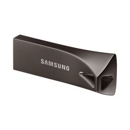 Samsung MUF-256BE4/APC Pendrive USB 3.1 Gen 1 256GB BAR Plus Titan Gray, 400 MB/s Lectura, Cuerpo Metálico, Duradero