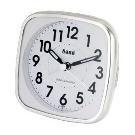 SAMI Despertador Analógico Silencioso con Pantalla LED Grande Verde y Plata - DESPERTADOR SAMI ANALOG SILEN.GDE.LED VERDE,PLATA Precio: 10.5028. SKU: B15RXLWEZ7