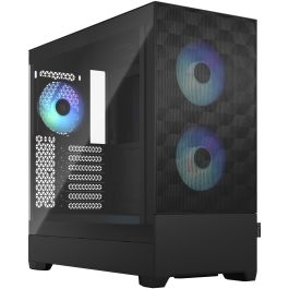 Fractal Design Pop Air Negro - Torre PC ATX, Ventiladores 2x120mm + 1x120mm, Vidrio Templado, RGB, FD-C-POR1A-06