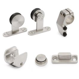 HERRAJES ALK Kit Herrajes Alondra Inoxidable para Puerta de Madera (No Incluye Tubo Deslizante) Precio: 116.59000012. SKU: B15ANBBQS3
