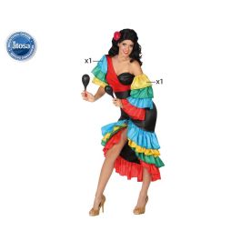 Disfraz Rumbera Mujer Adulto XS-S Disfraz Rumbera Mujer Adulto XS-S