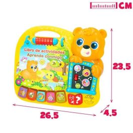 Libro interactivo actividades con luz, sonidos y melodias. 29x5.5x26.5 cm Libro interactivo actividades con luz, sonidos y melodias. 29x5.5x26.5 cm