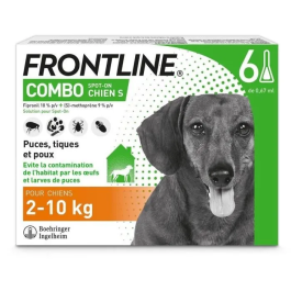 Frontline Combo perro 2-10kg - 6 pipetas antiparasitario Precio: 54.68999987. SKU: S7140477