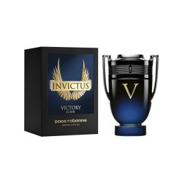 Paco Rabanne Invictus Victory Elixir Parfum Intense 100ml - Fragancia Masculina Notas Frescas y Vibrantes con Acordes Sensuales