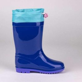 Cerdá Botas de Lluvia Infantiles de PVC con Diseño Stitch - Color Azul, Talla 27 (Modelo T027), Ideales para Niños y Niñas de 3+ Años