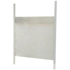 Kerbl Puerta corredera 4018653196762 para gallinero Alu 43 x 40 cm Talla L
