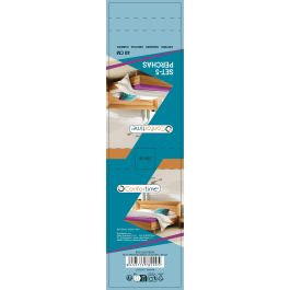 Set de 5 perchas de metal plastificado 40 cm - Confortime por Inde (18 Unidades)