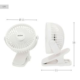 Ventilador de Escritorio Recargable Aktive (6 Unidades) Ventilador de Escritorio Recargable Aktive (6 Unidades)