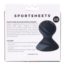 Succionador de pezones Sportsheets Velvet Noir Succionador de pezones Sportsheets Velvet Noir