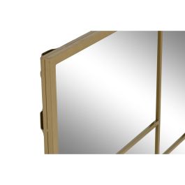 Espejo Loft DKD Home Decor Dorado 2 x 90 x 60 cm