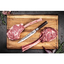 Forged Cuchillo para carne FOR8720039623408 Acero Japonés 440C Mango de Madera Dalbergia L 20,5 cm