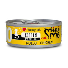 Disugual Mini-Me Kitten Pollo 12x85 gr Alimento Húmedo para Gatos Bebés Precio: 10.5000005. SKU: B1GRLKE736