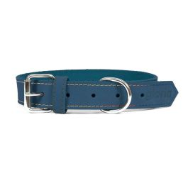 Gloria Collar para Perro Oasis de Piel Nobuck Azul, 40 cm x 15 mm, Doble Capa y Costura Reforzada para Confort y Duración Precio: 5.68999959. SKU: S6100678