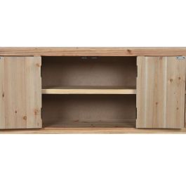 Mueble de TV Home ESPRIT Negro Natural Abeto Madera MDF 130 x 24 x 51 cm Mueble de TV Home ESPRIT Negro Natural Abeto Madera MDF 130 x 24 x 51 cm