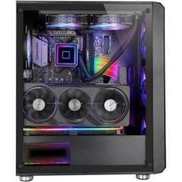 Mars Gaming MC-VAULT - Caja Gaming Semitorre ATX con Frontal Mesh, 4 Ventiladores ARGB, Cristal Templado, RL 360mm Mars Gaming MC-VAULT - Caja Gaming Semitorre ATX con Frontal Mesh, 4 Ventiladores ARGB, Cristal Templado, RL 360mm