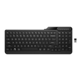 HP Teclado Inalámbrico 475 Dual Conectividad Bluetooth y Dongle USB para Múltiples Dispositivos
