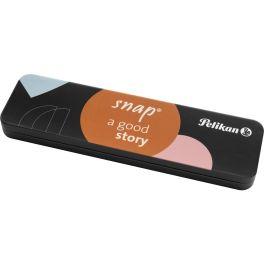 Pelikan Bolígrafo Snap Metallic K10 con Estuche Metálico Turquesa