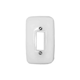 Marco Embellecedor para Interruptor de Luz Solera estrella Blanco Multicolor Empotrado