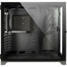 Inter-Tech C-703 Vision Midi Tower Negra ATX, micro ATX, Mini-ITX - Caja PC sin PSU