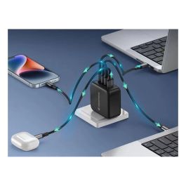 Conceptronic ALTHEA18B Cargador de Pared 100W, 4 Puertos (3x USB-C PD, 1x USB-A QC 3.0) Negro