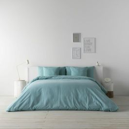 Funda Nórdica Naturals LINO BLANCO Verde 143 x 200 cm Funda Nórdica Naturals LINO BLANCO Verde 143 x 200 cm