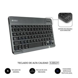 SUBBLIM Funda Tablet KEYTAB PRO BLUETOOTH 10,1" Black
