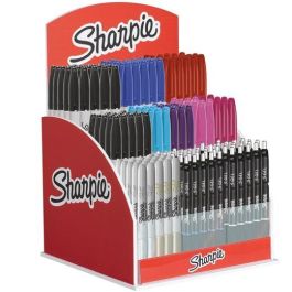 Sharpie Expositor 144 Ud Marcadores Permanentes Fine + Gel, Colores Surtidos, Punta Flexible, Tinta Resistente - S0810930, S0810950, S0810940, 2194216, 2194215, 2025034 Precio: 169.89000039. SKU: B17CQG2B6J