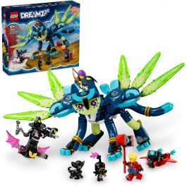 LEGO 71476 DREAMZzz Zoey y Zian el Gato-Búho, Juego de Construcción, 437 Piezas, Edad 9+ Plástico, Multicolor