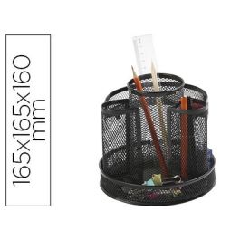 Organizador Sobremesa Q-Connect Kf17294 Metalico Giratorio Rejilla Negra 165x165x160 mm Precio: 17.5000001. SKU: B189HZH55S