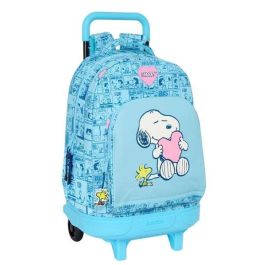 Mochila Escolar Snoopy Love Azul 33 x 45 x 22 cm Precio: 37.50000056. SKU: B1GAVL695W