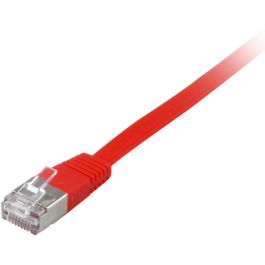 Equip Patchkabel Cat6A U/FTP 2xRJ45 1.00m rot Flach LSZH Polybeutel