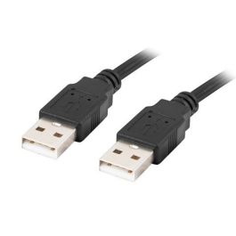 Lanberg Cable USB 2.0 Tipo A Macho - Macho, 1 metro, 480 Mbps, Conductor Cobre AWG 30, Conectores Niquelados, Color Negro Precio: 4.49999968. SKU: B1CJKPPSJS