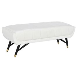 Banqueta Home ESPRIT Blanco Negro 120 x 40 x 42 cm Precio: 108.89000056. SKU: B19RHRTQ3M