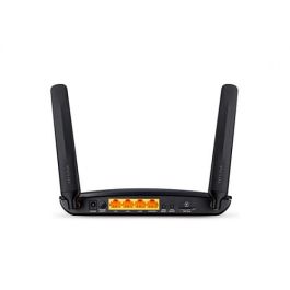 TP-LINK TL-MR6400 router inalámbrico Banda única (2,4 GHz) Ethernet rápido 3G 4G Negro