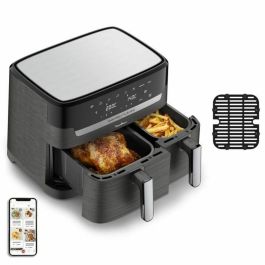 Freidora sin aceite y grill MOULINEX Dual Easy Fry & Grill, capacidad 8,3 L, 2 cajones, 8 programas, freidora sin aceite YY5637FB Precio: 226.50000043. SKU: B1GBS6WNC9