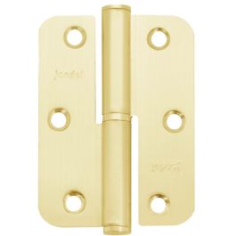 JANDEL Pernio Canto Redondo 90-65-2,5 Blanco/Latón Izquierda/Derecha Mano Izquierda Acabado Latonado Precio: 2.78999985. SKU: B18S5BH9MG