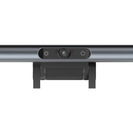 4smarts 2in1 LightBar Pro + Webcam, con LED, Plug & Play, ABS, Plata, compatible con iOS, Windows, MacOS, Linux