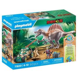 Playmobil 71820 Ataque del Spinosaurio Dinos con Investigador, Vehículo, Grúa y Cráneo Triceratops (+4 años) Precio: 57.49999981. SKU: B1529WF49Y