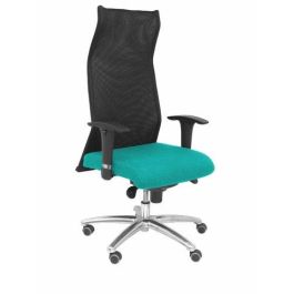 Sillon Piqueras Y Crespo Sahuco Xl Direccion Hasta 160 Kg Mecanismo Sincro Brazos Regulables En Altura Respaldo Malla Transpirable Negra Asiento A Medida Con Espuma Viscoelastica Y Tapizado Bali Verde Turquesa Precio: 593.50000028. SKU: S5703099