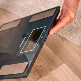 Báscula Digital de Baño Taurus INCEPTION PERFE Azul Verde Cristal Templado 180 kg