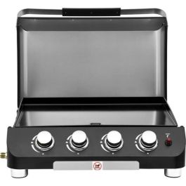 Plancha de gas - CAJA DE COCCIÓN - PALMA - 4 quemadores - 69 X 51 X 35 cm - Negra Plancha de gas - CAJA DE COCCIÓN - PALMA - 4 quemadores - 69 X 51 X 35 cm - Negra