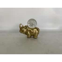 DKD Home Decor Figura Animal bola Dorado Resina Cristal 6 x 11.3 x 12.7 cm (6 Unidades) Precio: 56.89999953. SKU: B1KC8HMSBH