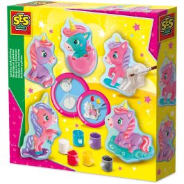 Ses Creative SES1710566032688 Kit de Manualidades: Moldear y Pintar Unicornios Bebés - Pasatiempos Creativos - Moldea y Pinta 5 Figuras Precio: 24.89000008. SKU: B1BR2LELQ4
