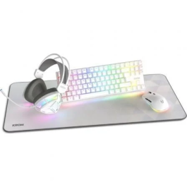 Krom NXKROMKLASS Pack Gaming 4 en 1 Blanco: Teclado Mecánico RGB, Ratón Óptico RGB, Auriculares RGB y Alfombrilla Precio: 55.50000049. SKU: B1GTL88CRL